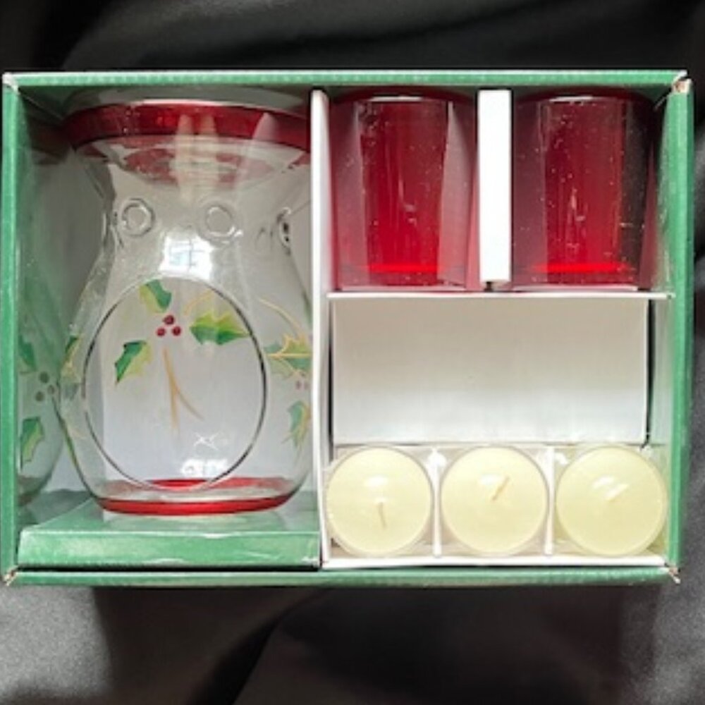 Yankee Candle Holly Tart Burner Gift Set